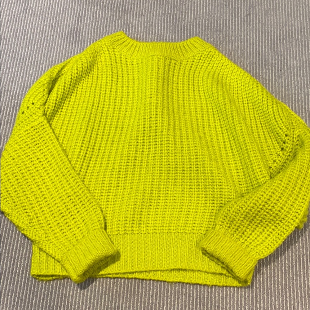 Chunky knit sweater